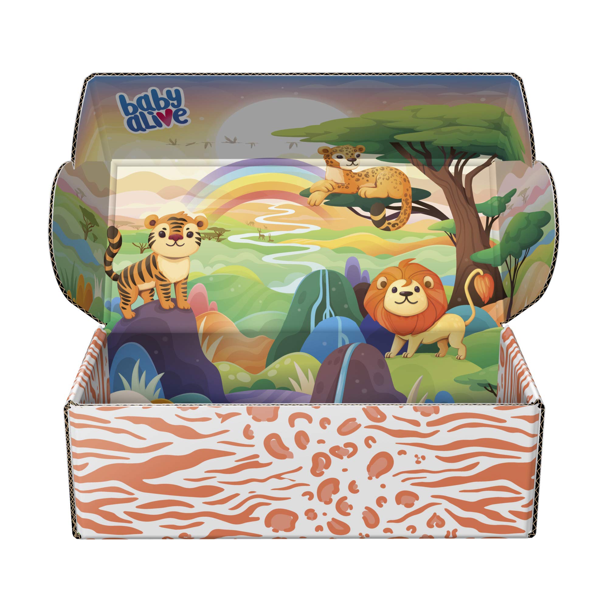 Baby Alive Rainbow Wildcats lion headband accessory enhances dress-up play