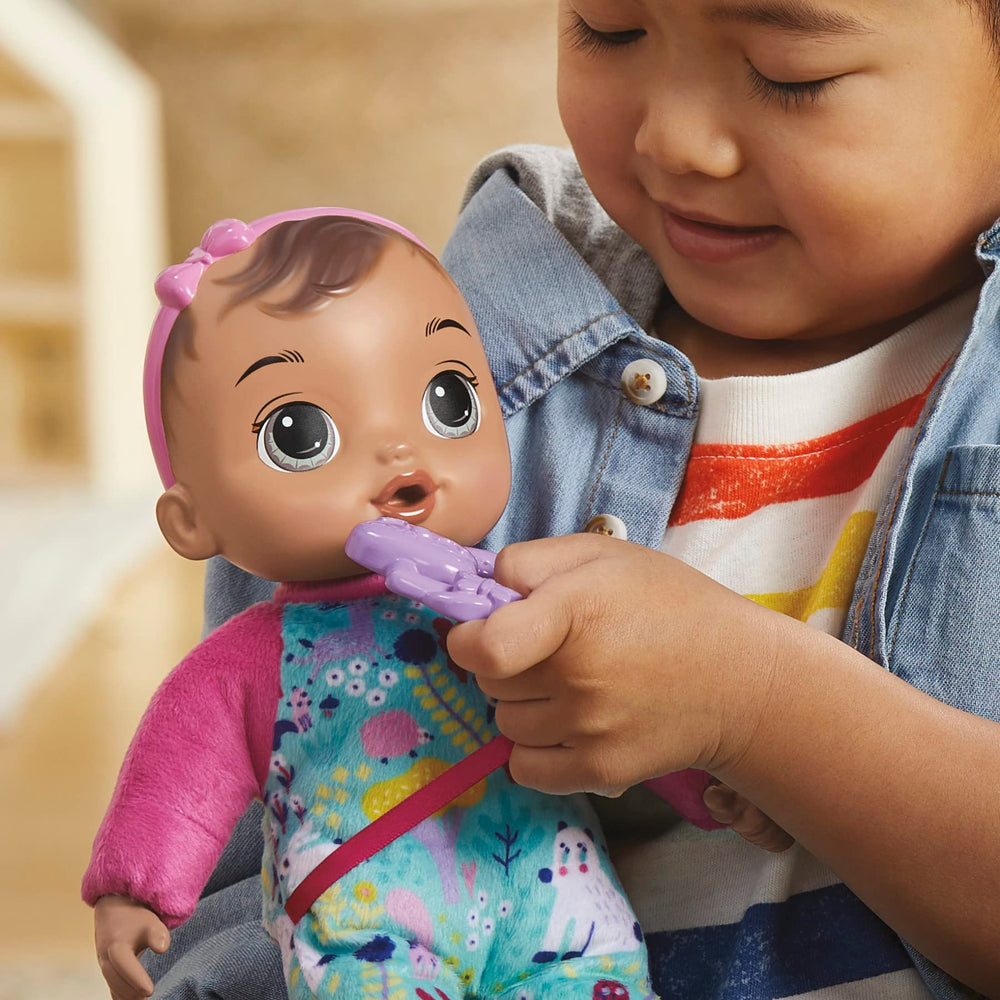 Baby Alive doll is machine washable for easy cleaning after playtime.