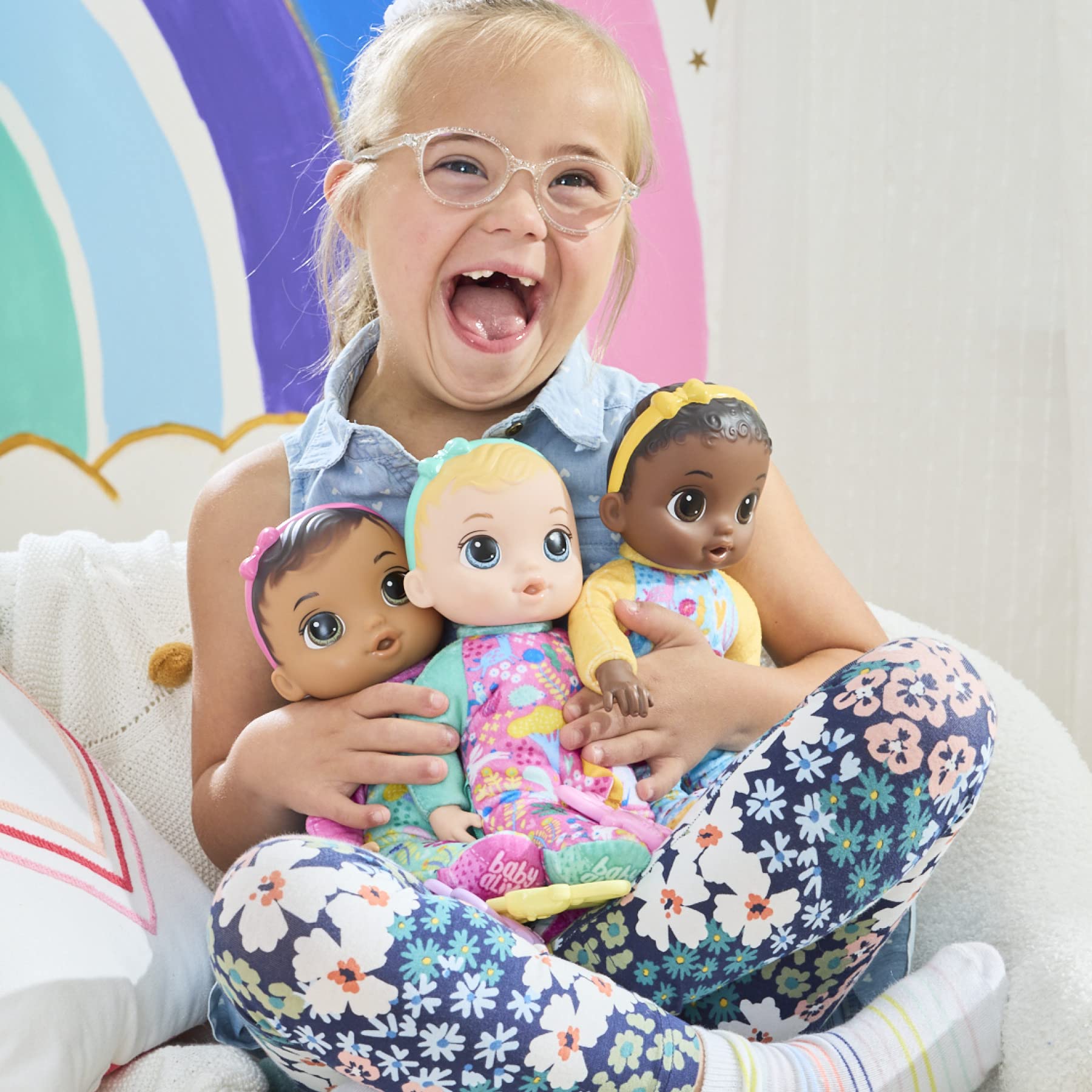 Perfect for toddlers 18 months and up for nurture and pretend care.