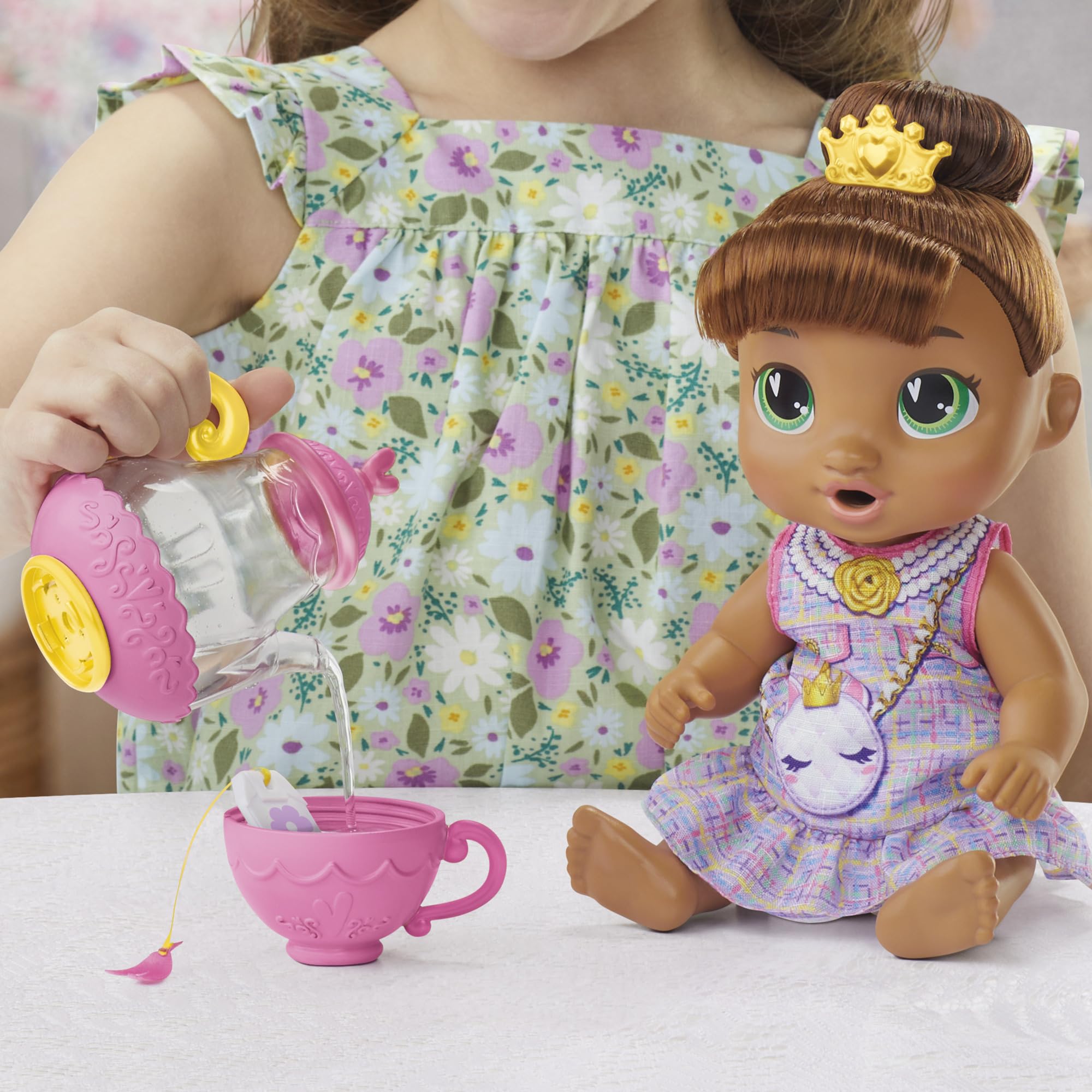 Baby Alive Sophia Sparkle stovetop base for bubbling tea moments