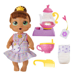 Baby Alive Sophia Sparkle tea pot bubbling for pretend tea party