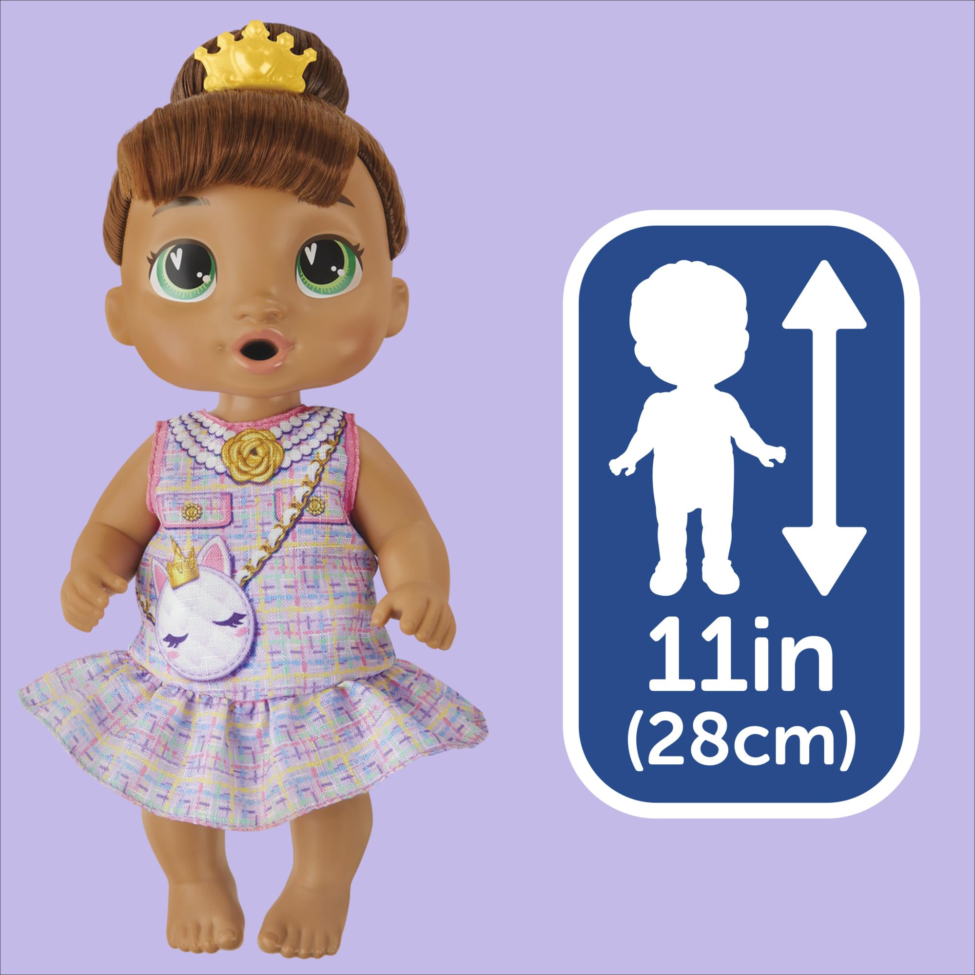 Baby Alive Sophia Sparkle tiara with comb for princess styling