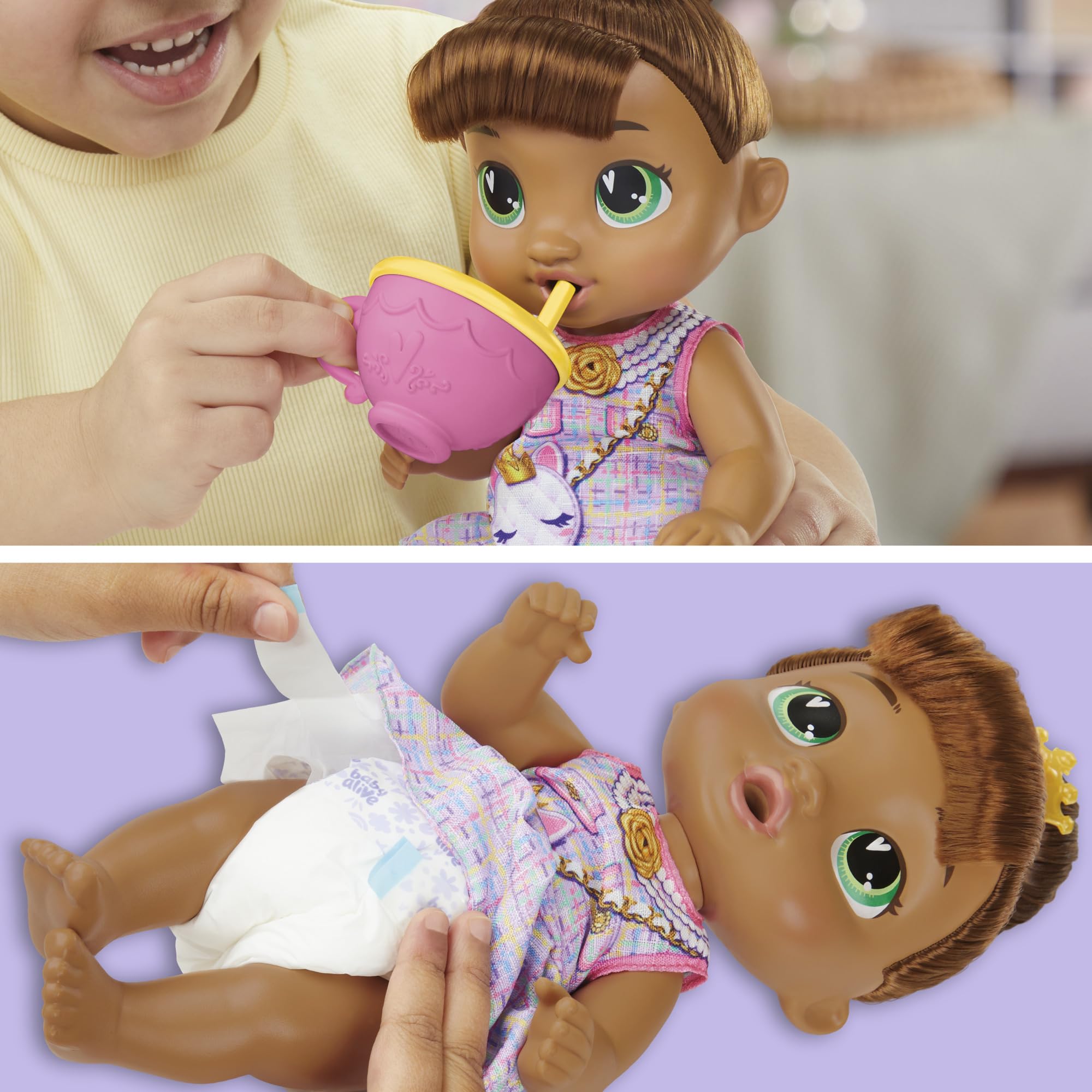 Baby Alive Sophia Sparkle unicorn dress for magical dress up moments