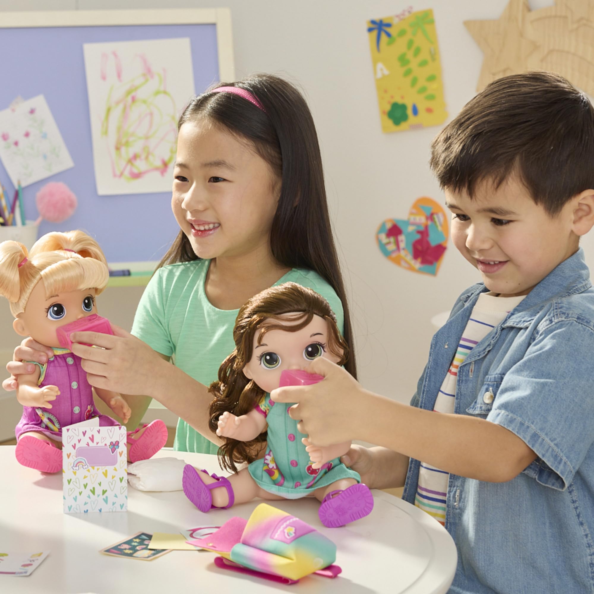 Baby Alive Time for School doll suitable for ages 3+ and family play