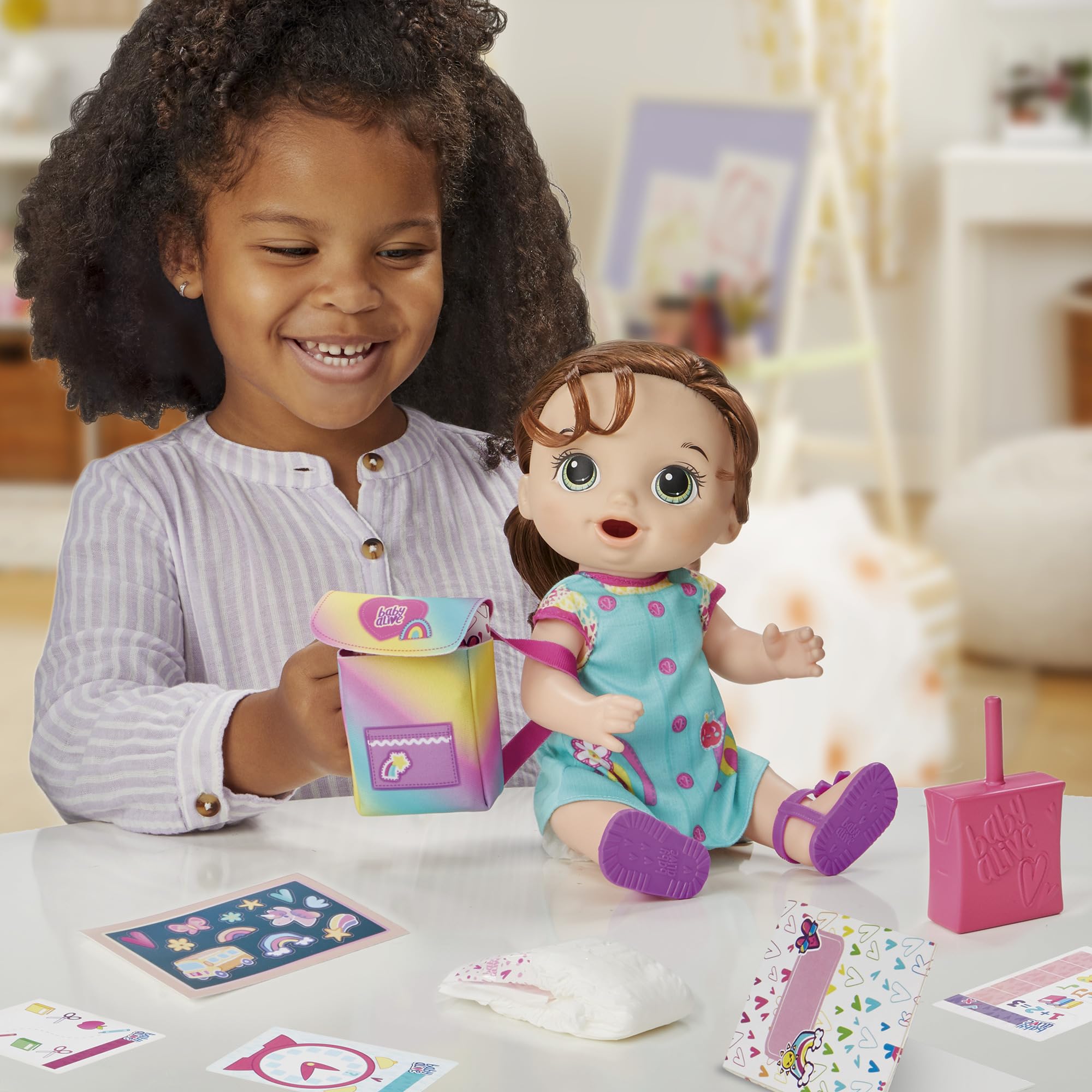 Baby Alive Time for School 12-inch doll outfit designed for dress-up fun