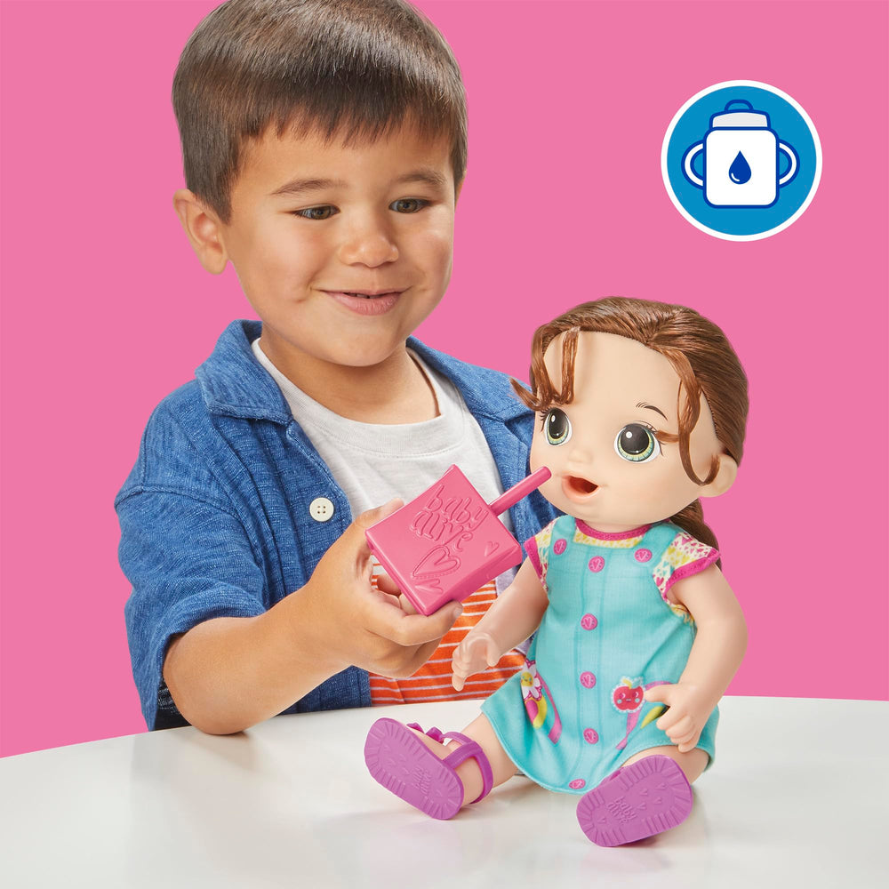 Baby Alive Time for School diaper and care routine for nurturing play