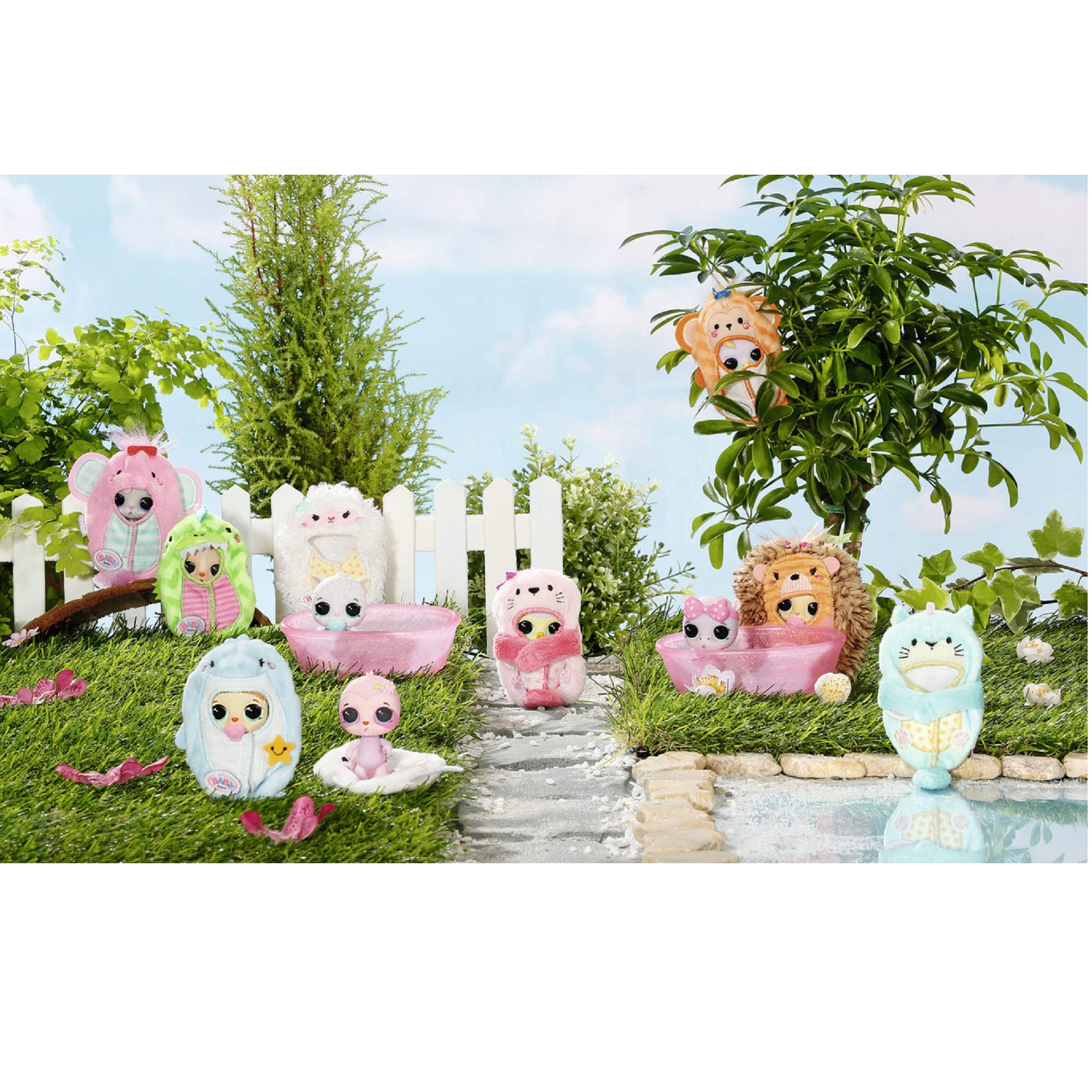 Baby Born Surprise Pets Series 2 eye color reveal shows pet mood cues.