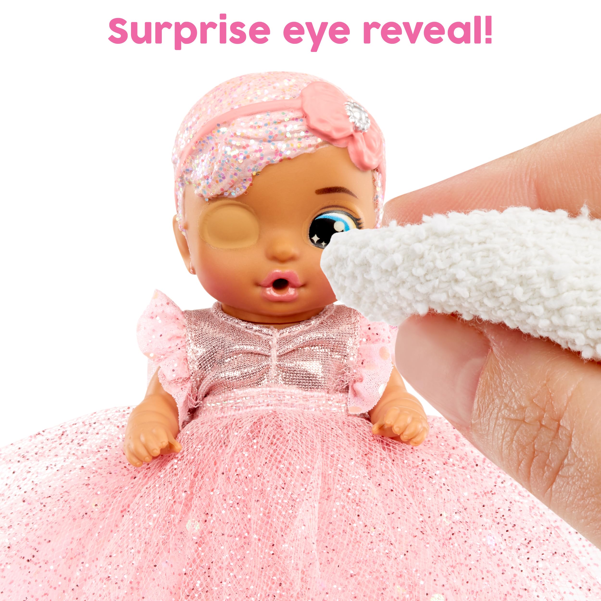 Baby Born Surprise Series 8 color-changing diaper offers interactive play moments.