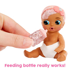 Baby Born Surprise Series 8 diverse skin tones and eye colors support inclusive play.
