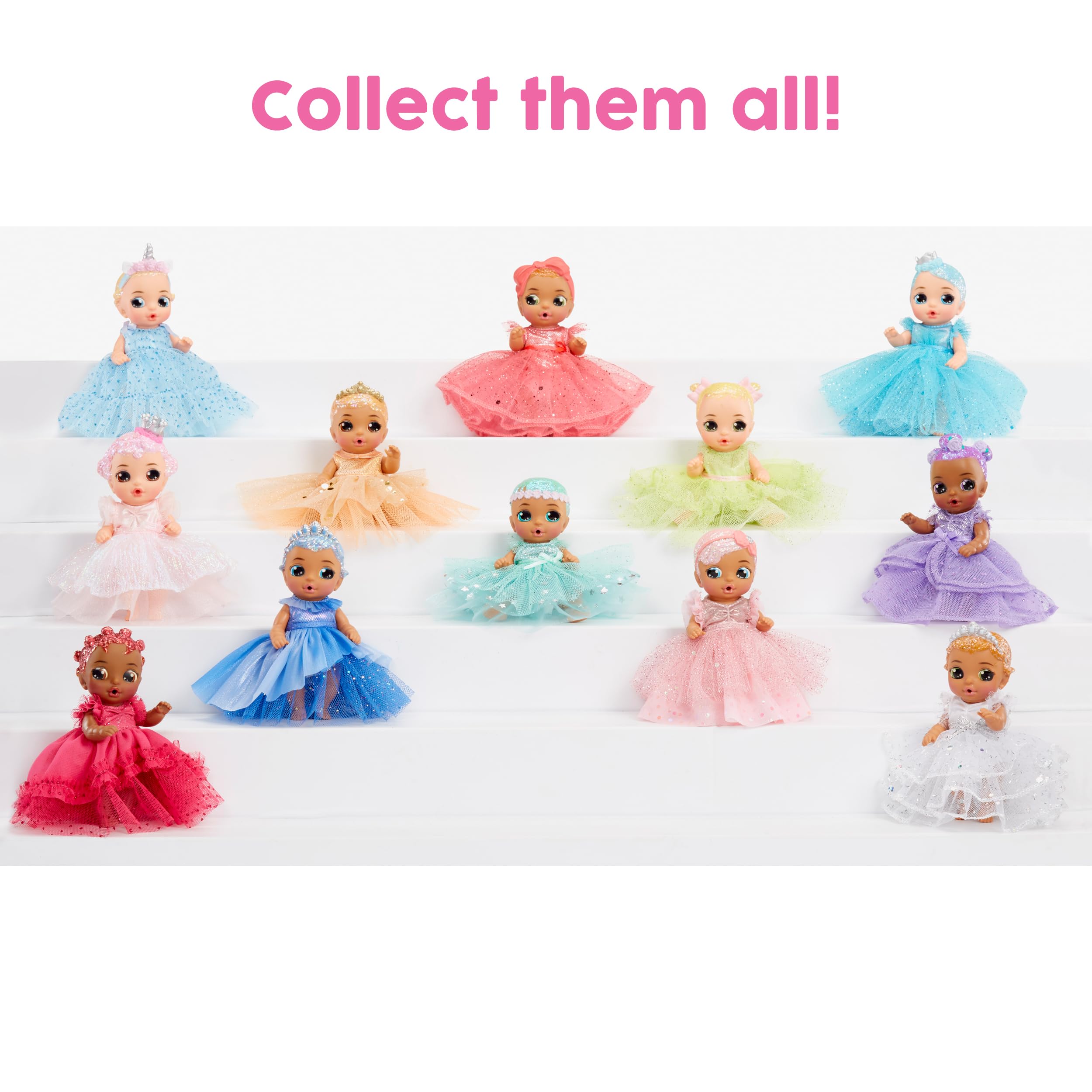 Baby Born Surprise Series 8 gender and eye color reveal preview for pretend play.