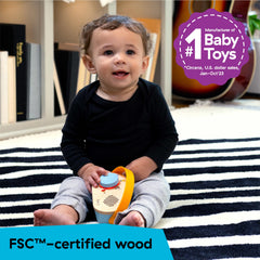Baby Einstein Hape Discovery Radio wooden construction durable and tactile