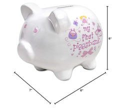 Baby Essentials My First Piggy Bank pink compact size fits small shelves