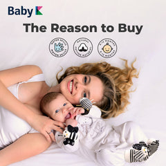BABY K newborn gift idea soft infant toys for sensory play