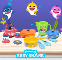 Baby Shark cooking utensils set for little chefs
