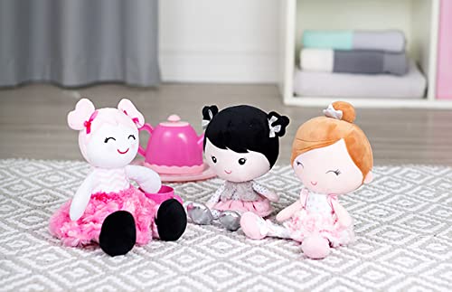 Baby Starters Cindy soft dress and satin lining invite gentle, premium touch.