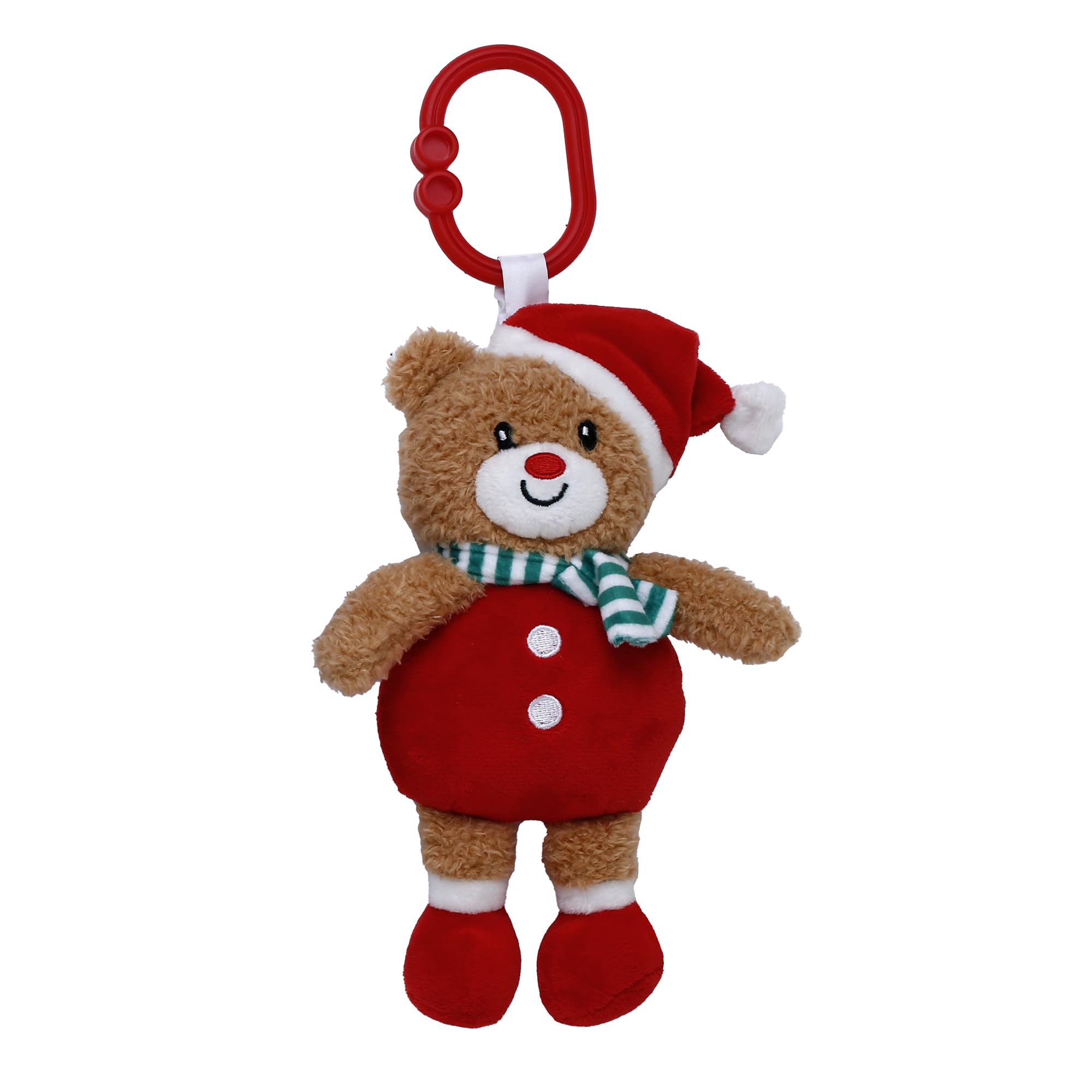 Baby Starters Magic Years Bear chime toy with pull to jiggle for soothing sensory play