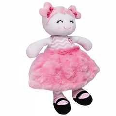 Baby Starters Marisa features soft stitching and embroidered details for reassurance.