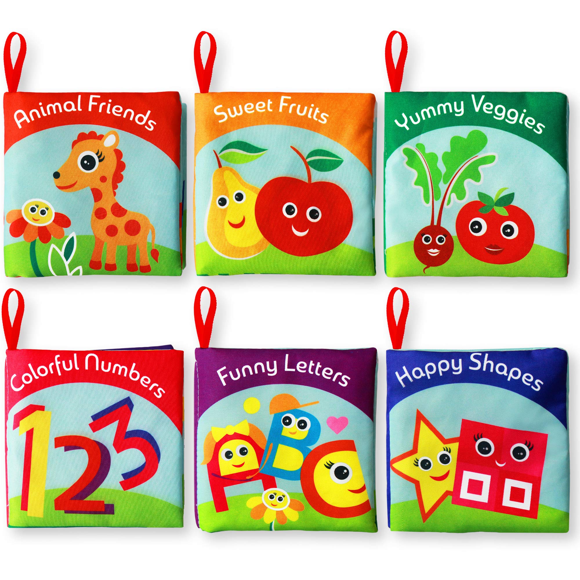 BabyBibi books offer educational illustrations that support early vocabulary.
