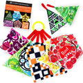 BabyBibi high-contrast crinkle shapes front view to promote visual tracking