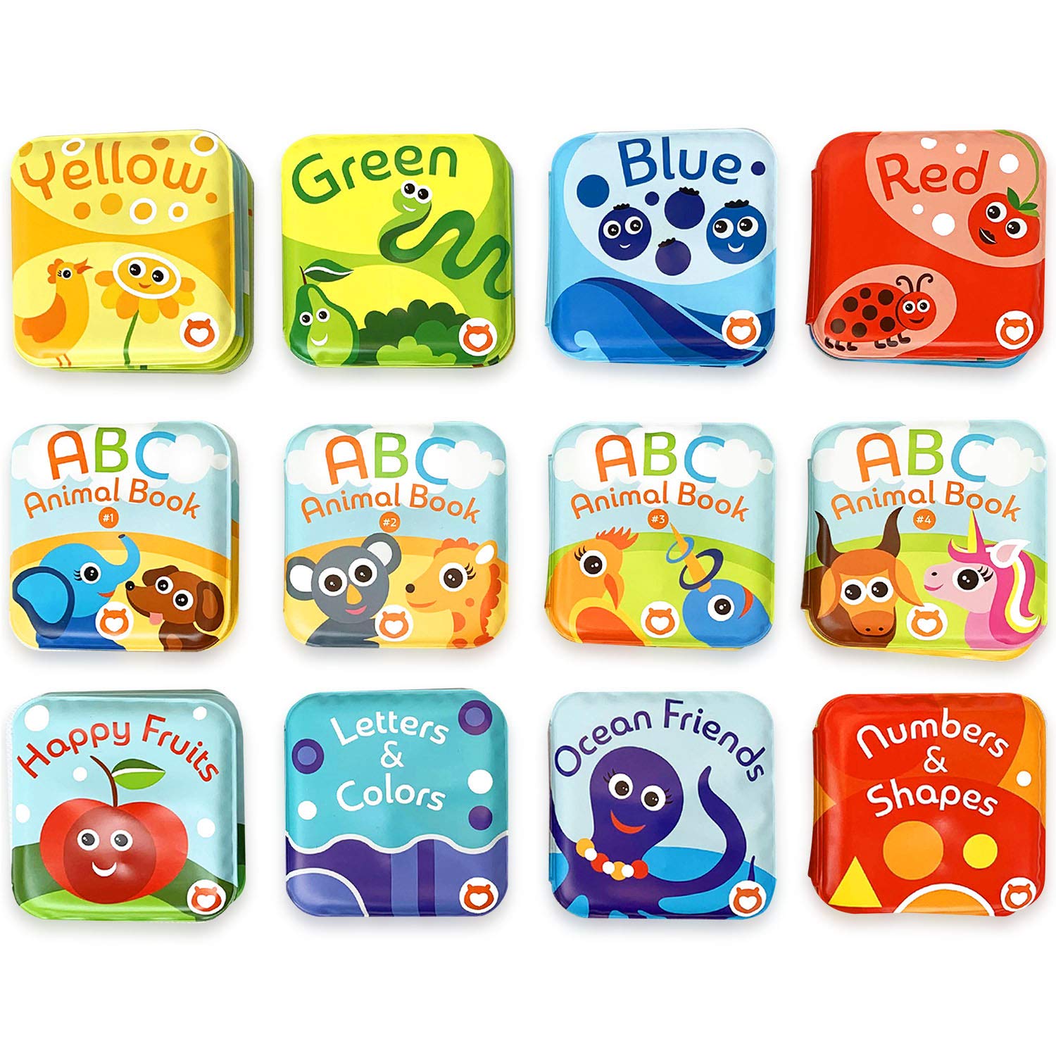 BabyBibi ocean friends bath books inspire water play