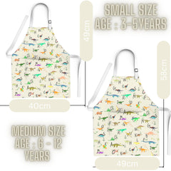 BABYBOET cotton kids apron is machine washable and durable