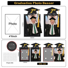 Babycop durable glitter cardstock designed for reuse at graduations.