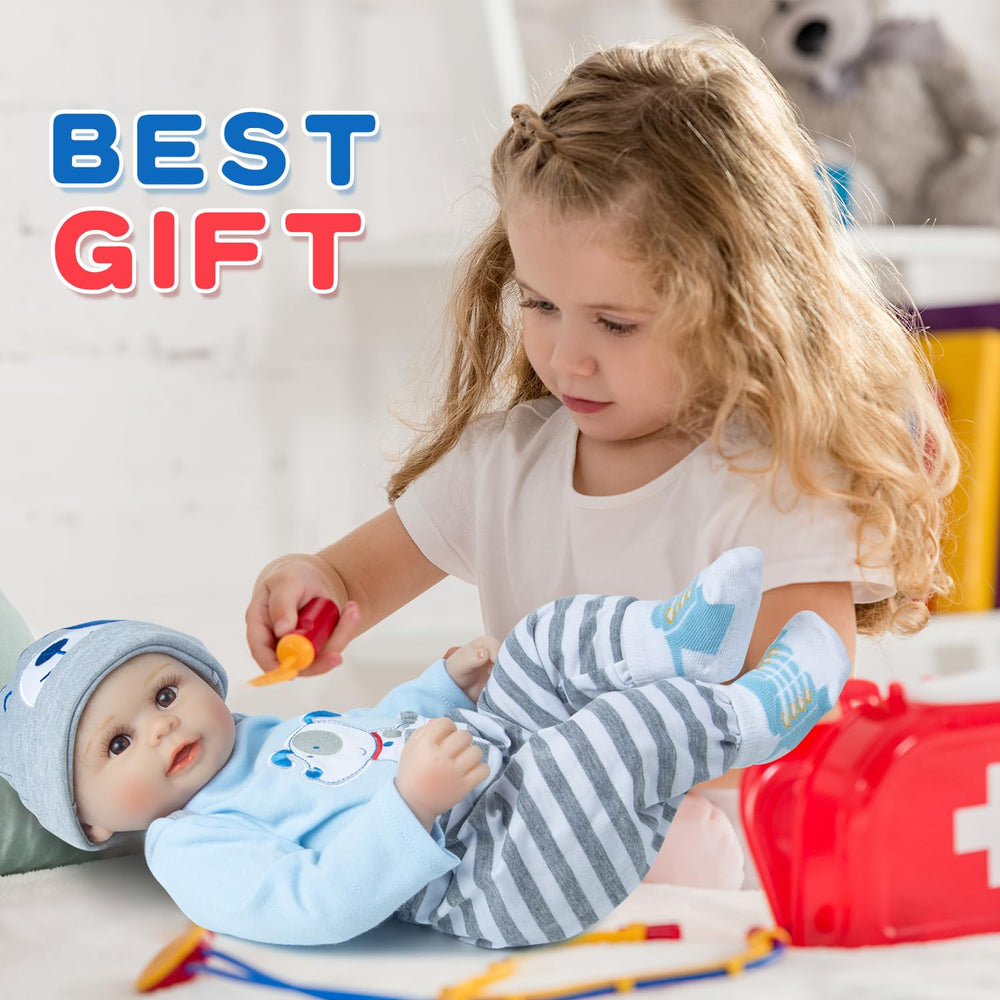 Babyfere doll diapers and blanket set for warmth and neat outfits