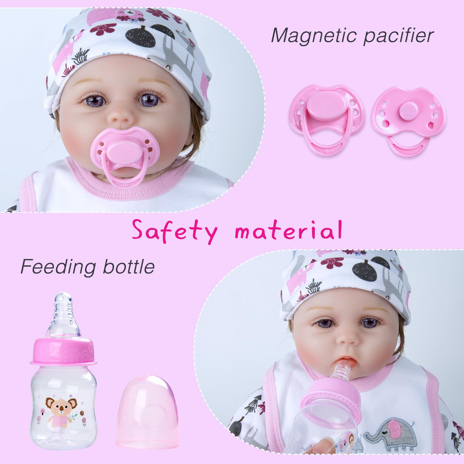 Babyfere long-short bodysuits in pink tones for mix-and-match outfits.