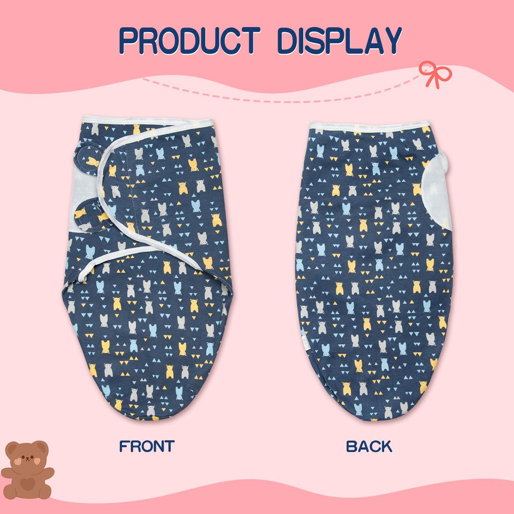 Babyfere reborn doll blanket with double-sided print, durable weave for lasting color.