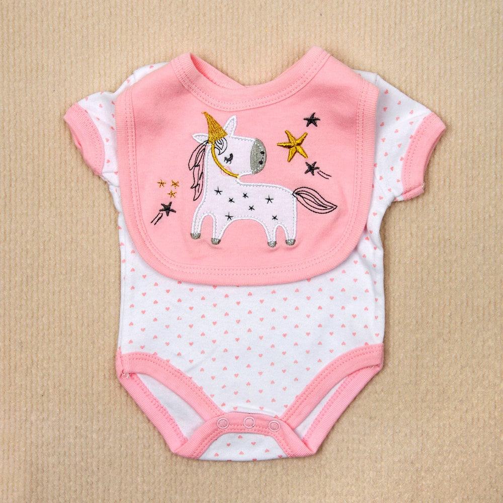 Babyfere reborn doll romper pink designed for a snug fit and simple dressing