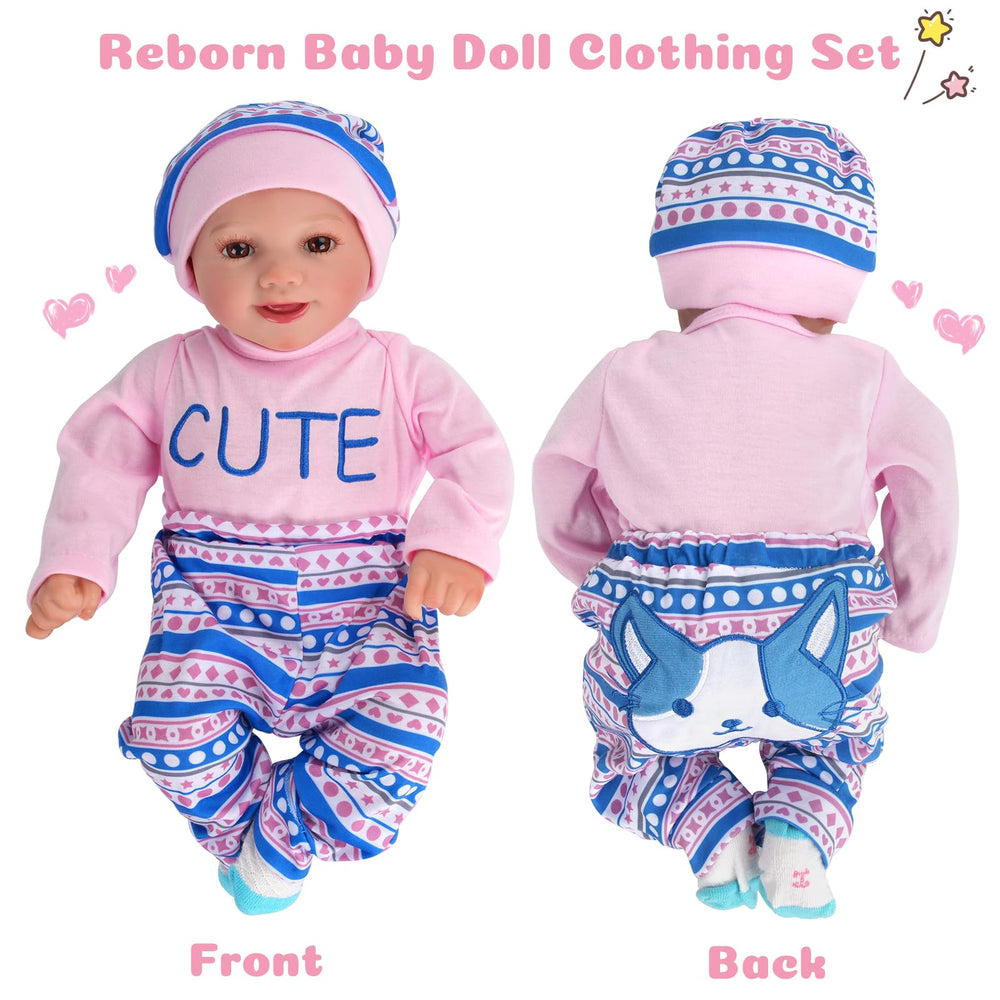 Gift-ready packaging from BABESIDE doll clothes set.