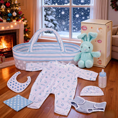BABESIDE bassinet keeps 17–22 inch dolls safe and portable for playtime.
