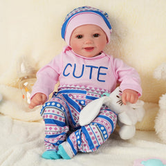 Close-up of the pink cat pattern adds playful charm.