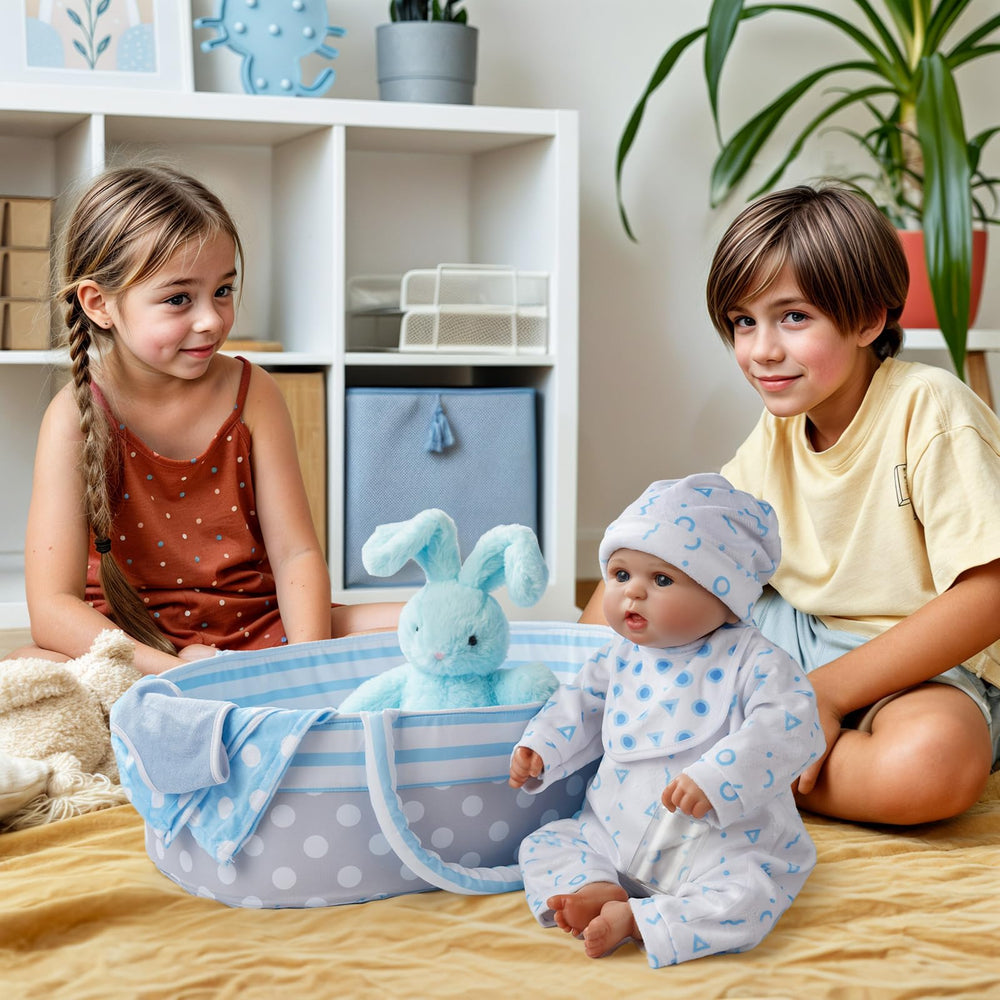 BABESIDE reusable doll diaper adds authentic care play for 17–22 inch dolls.