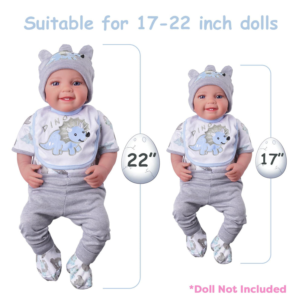 Babyside doll hat provides snug warmth with cute detailing