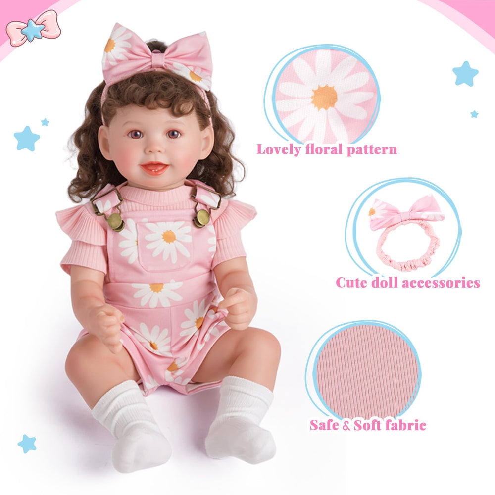 BABESIDE doll headband keeps hair neat during role play