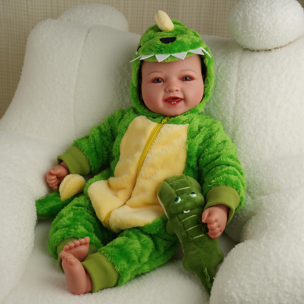BABESIDE Mia 15-inch lightweight doll for easy cuddling and pretend play.