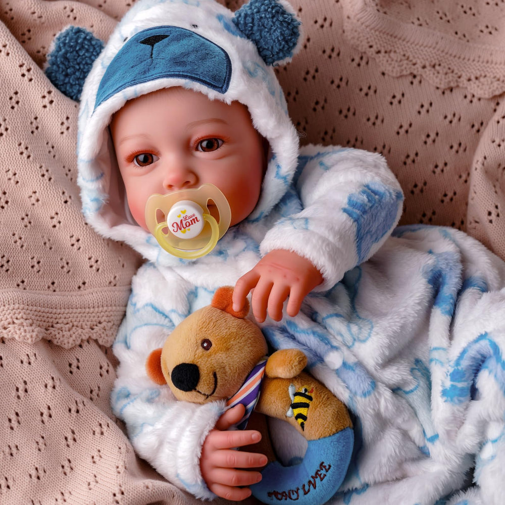 BABESIDE poseable limbs doll for interactive pretend play and easy posing.