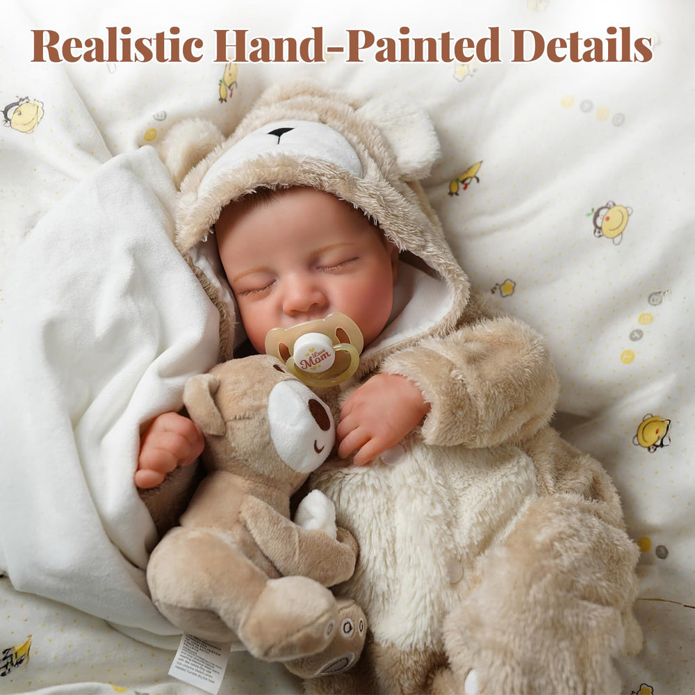 BABESIDE soft body 17-inch doll offers a cuddly realism for kids.