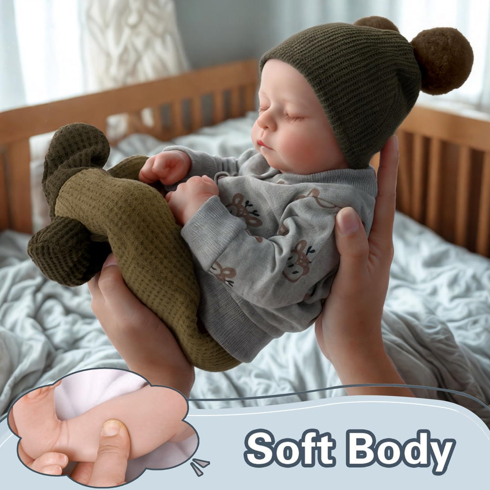 BABESIDE soft vinyl body texture feels warm and cuddly