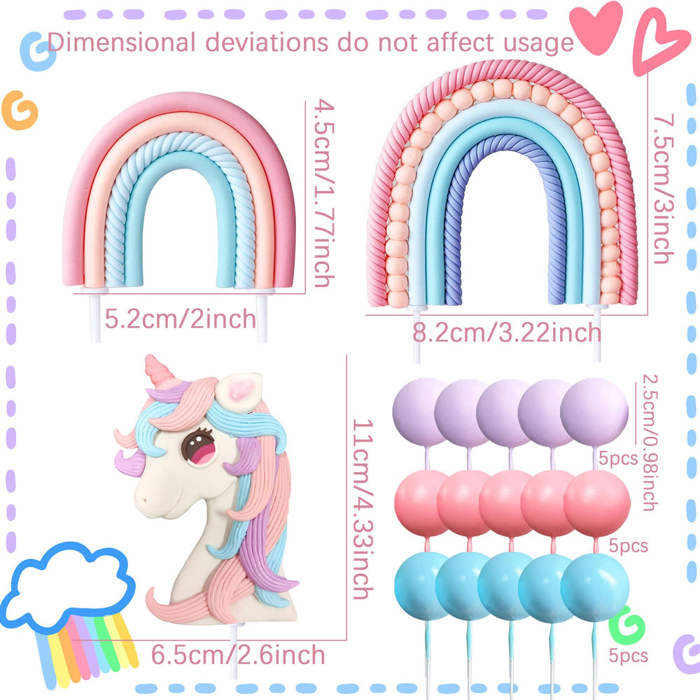 Bach and Boozy rainbow toppers brighten celebrations with vivid pastel colors