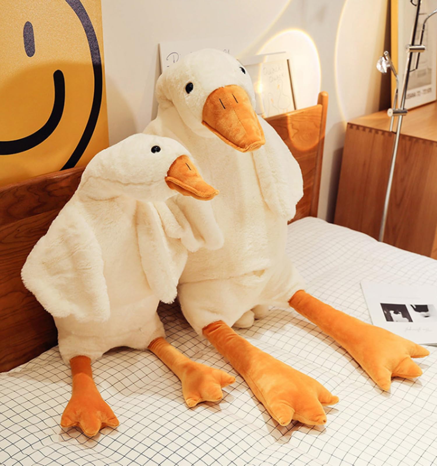 Bacmaze Goose Plush Doll suited for stage plays and pretend games at home.
