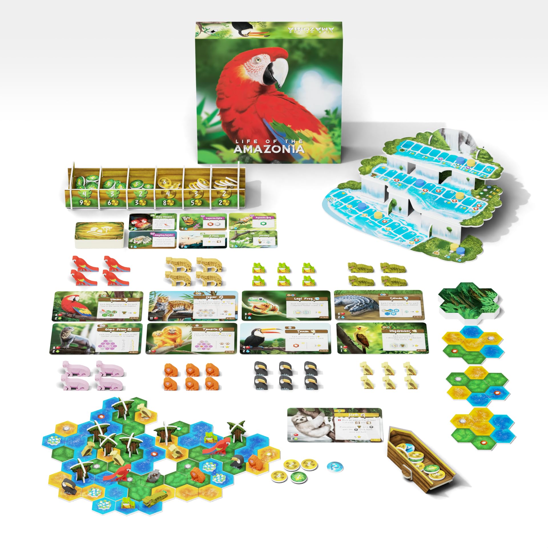 BAD COMET Life of The Amazonia terrain-tiles setup for strategic planning