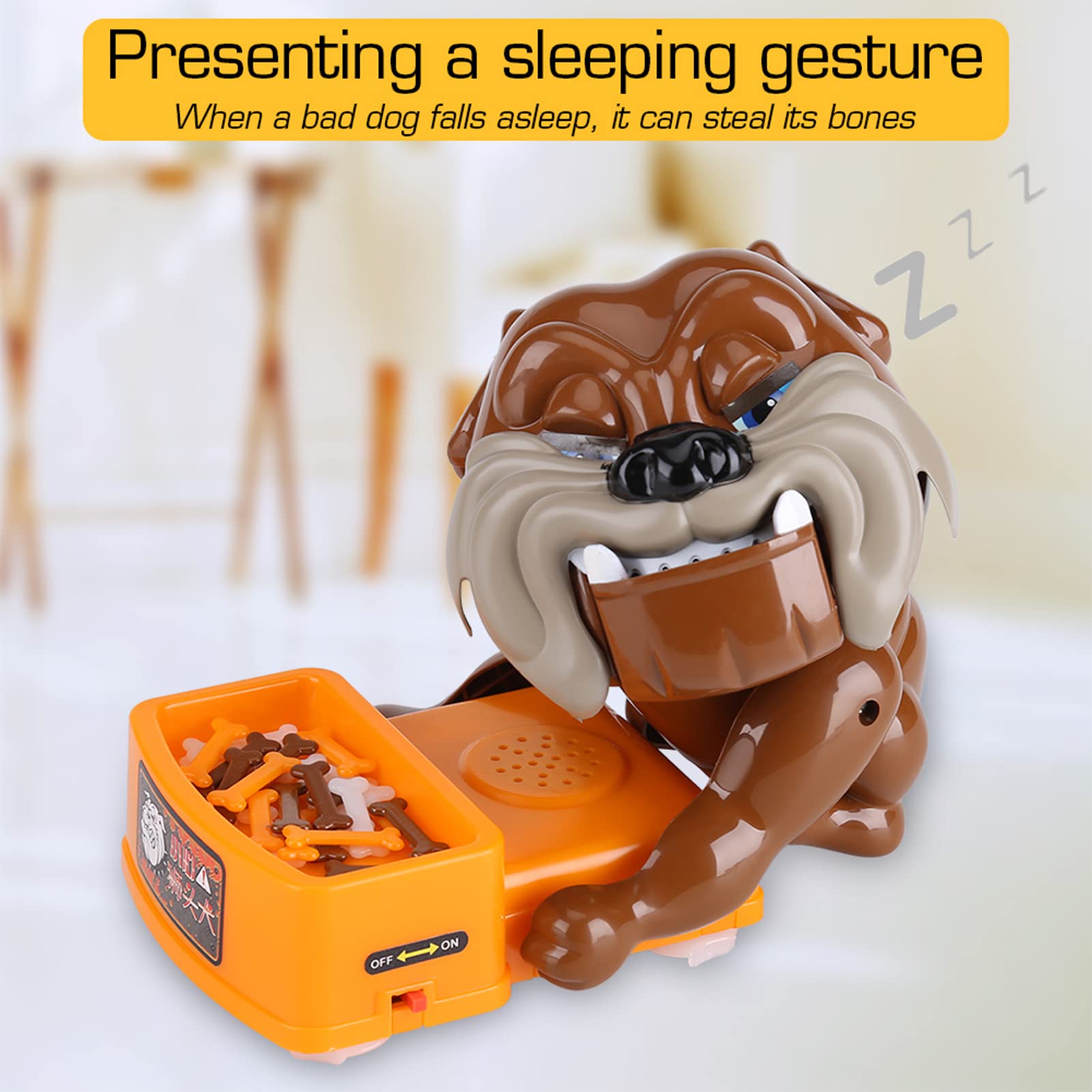 Bad Dog Toy ABS-plastic-safe material for durable, safe play