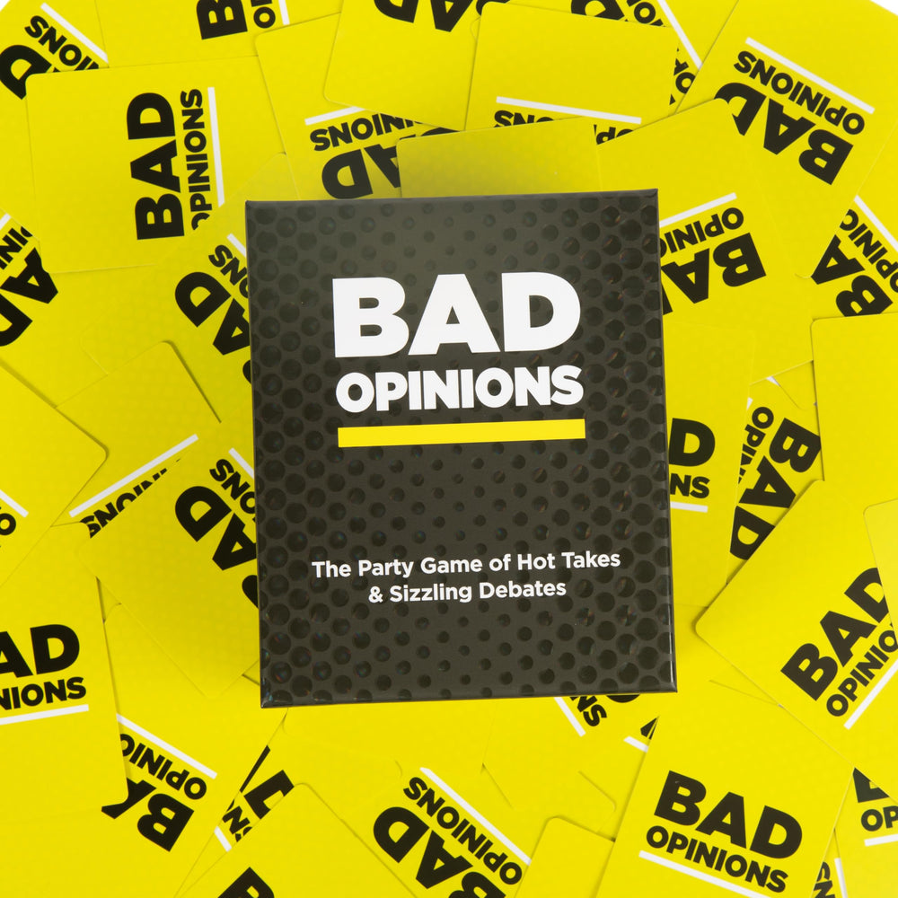 BAD OPINIONS expansion contents, variety of topics to extend fun
