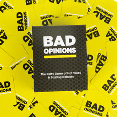 BAD OPINIONS expansion contents, variety of topics to extend fun