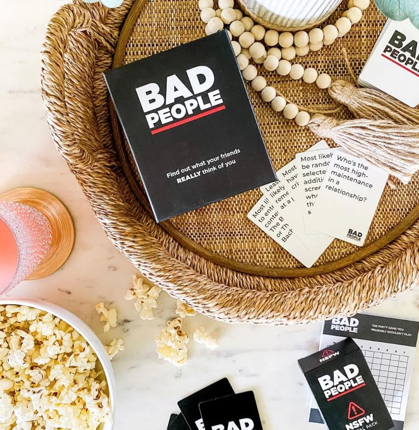 Compact playtime note for BAD PEOPLE: 20–45 minutes per session.
