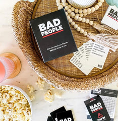 Compact playtime note for BAD PEOPLE: 20–45 minutes per session.