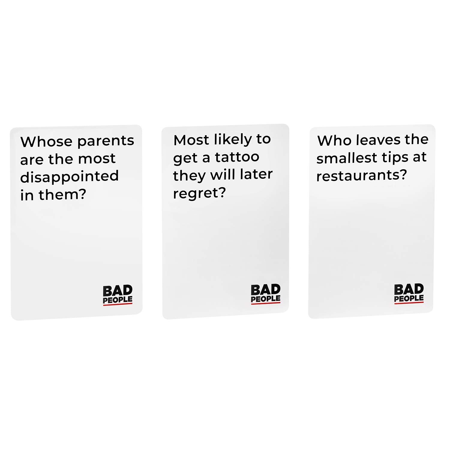 Pregame party scene featuring BAD PEOPLE as a warm-up activity.