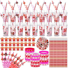 Baderke valentines dog-themed stationery collection for classroom prizes and party favors.